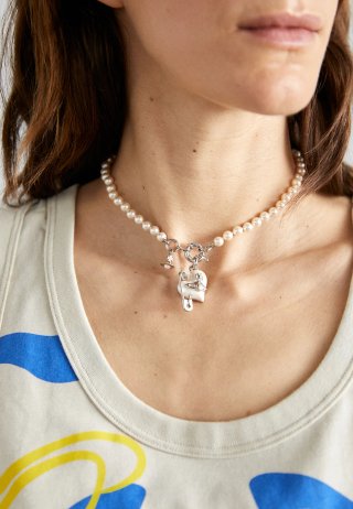 Collar Vivienne Westwood Orietta Plata