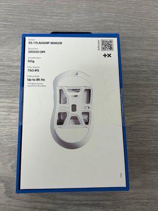 Pulsar X3 LHD Ratón Gaming Blanco