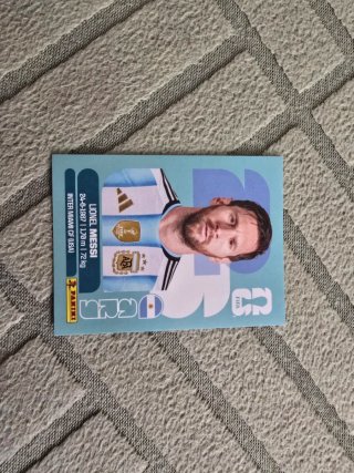 Cromos Panini Mundial Messi Haaland CR7