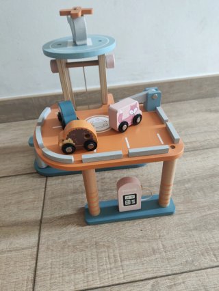 Juego Parking Garaje Madera Niños