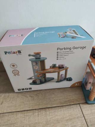 Juego Parking Garaje Madera Niños