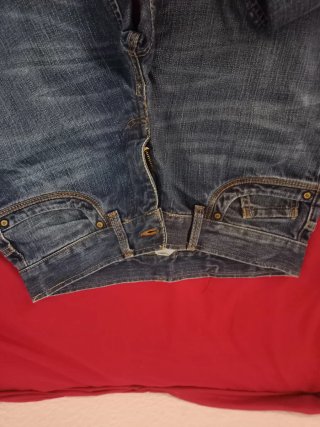 Pantalón vaquero Zara hombre azul