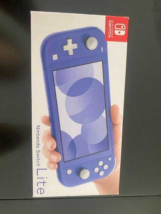 Nintendo Switch Lite Blu + 2 Giochi + Custodia