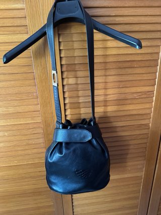 SUPER OFERTA! BOLSO DE PIEL NEGRO