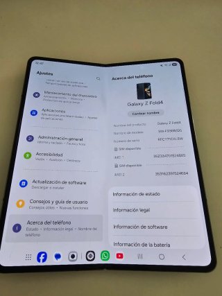 Samsung Z Fold 4 Negro