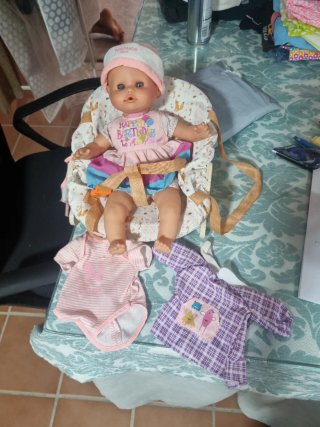Nenuco Sara con hamaca y ropa