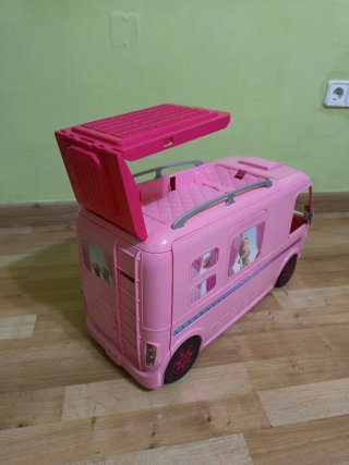 Caravana Barbie Rosa Super caravana de Barbie