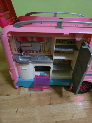 Caravana Barbie Rosa Super caravana de Barbie