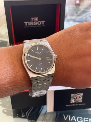 Tissot PRX 41mm Azul Acero Inoxidable