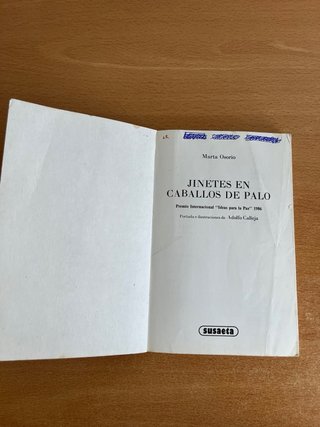 Jinetes en Caballo de Palo