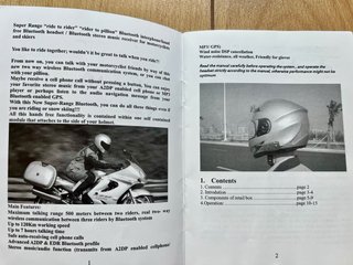 Intercomunicador Moto Bluetooth