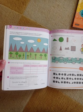 Lote de 5 libros de repaso de 2° Primaria