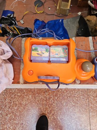 Consola Vtech V.Smile Naranja/Morado