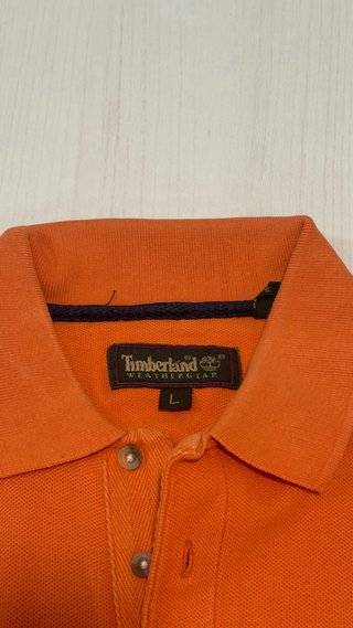 Polo Timberland Naranja Talla L