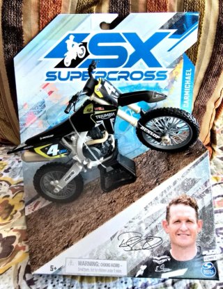 Moto SX Supercross Carmichael 1:24