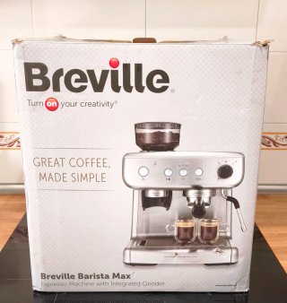 Cafetera Breville Barista Max Molinillo integral.