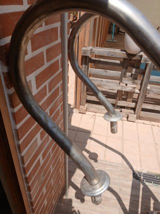 Escalera Piscina Aluminio 3 Peldaños