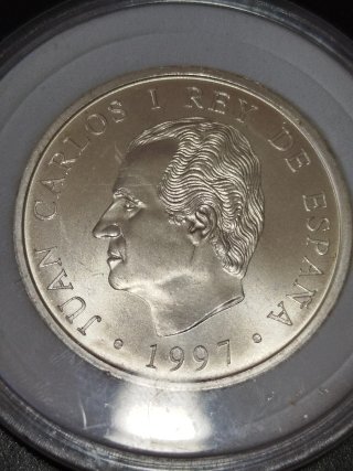 Moneda Plata 2000 PTAS Quijote 1547-1997