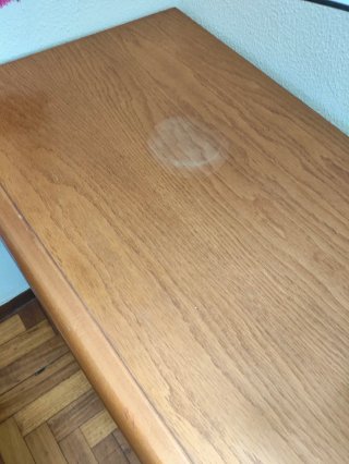 Escritorio de madera sólida