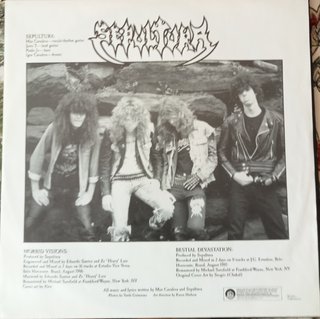 Vinilo Sepultura Morbid Visions + EP Bestial Dev