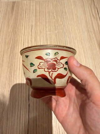Kutani Pajaros Maceta Bonsai Cerámica Madera