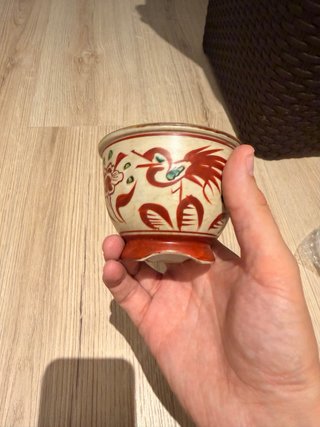 Kutani Pajaros Maceta Bonsai Cerámica Madera