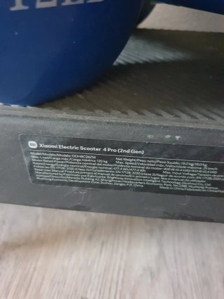 Patinete Eléctrico Xiaomi Pro 4  2ª Generación.