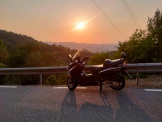 Moto Scooter 125cc sym evo gt
