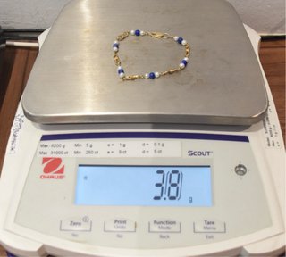 PULSERA DE ORO 18K/3.8GR