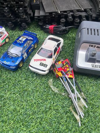 Lote Scalextric: Pistas, Coches y Mandos