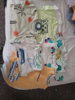 Lote 5 Camisetas Niño Verano