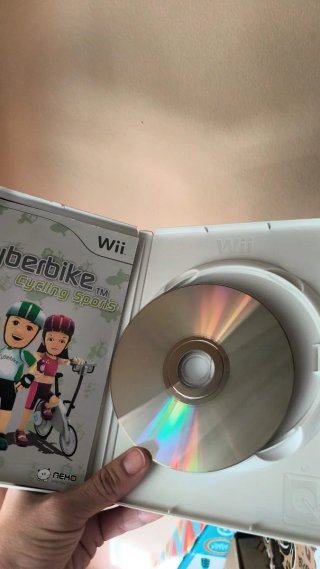 Juego Wii Cyberbike Cycling Sports + Bicicleta