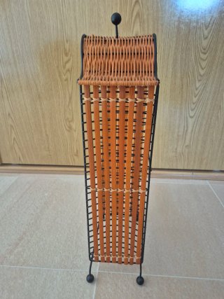 Estantería CDs Metal y Madera