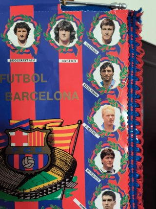 Banderín FC Barcelona Dream Team 90-91