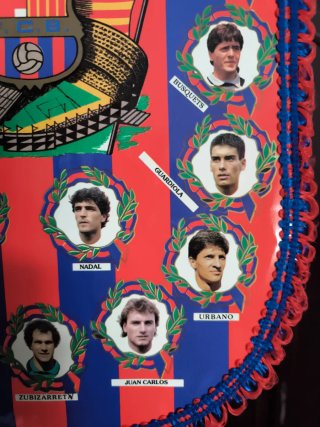 Banderín FC Barcelona Dream Team 90-91