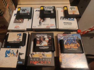 Mega Drive 2 con 6 juegos