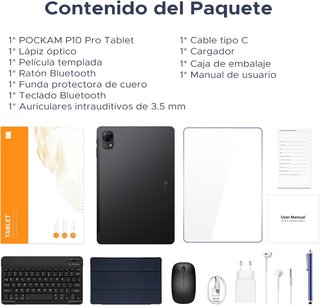 Nuovo Tablet Android da 10 Pollici con 16 GB RAM e 128 GB ROM