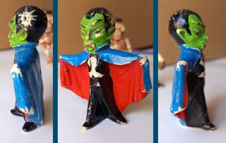 Lote 3 Figuras Monstruos Castillo Airgam 70s