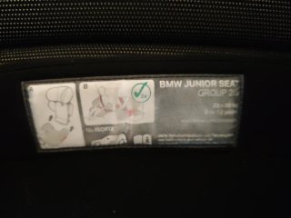 Silla coche BMW