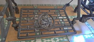 Máquina de coser Wertheim. Funciona.