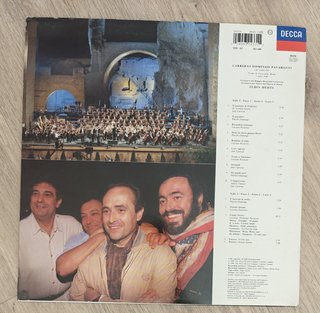 LP Carreras Domingo Pavarotti - In Concert Decca