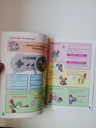 Manual Super Mario World 2 Yoshi's Island SNES