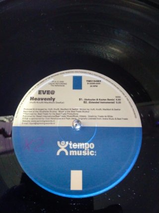 Vinilo Eve@ Heavenly Dance Electro