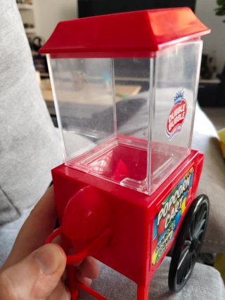 Dispensador de caramelos Popcorn Cart