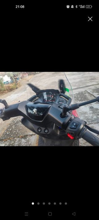 Moto Scooter 125cc Roja
