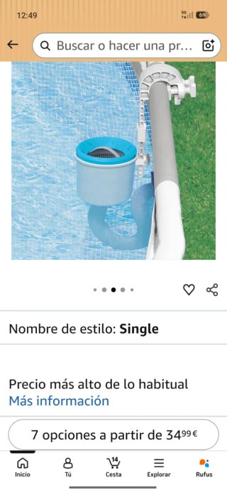 Skimmer Deluxe Intex per piscine