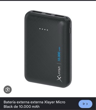 Powerbank Xlayer 10000 mAh Negra