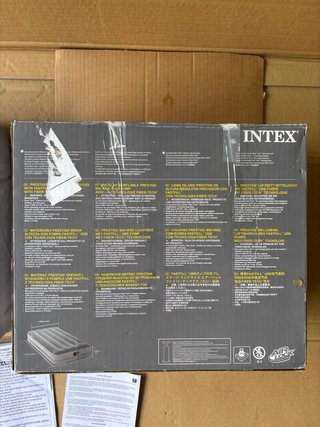 Colchón Hinchable Intex Individual Dura Bream 30cm