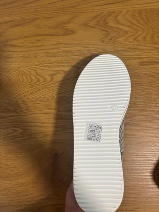 Zapatos nuevos plateados mujer talla 39