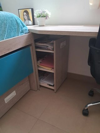 Dormitorio juvenil completo